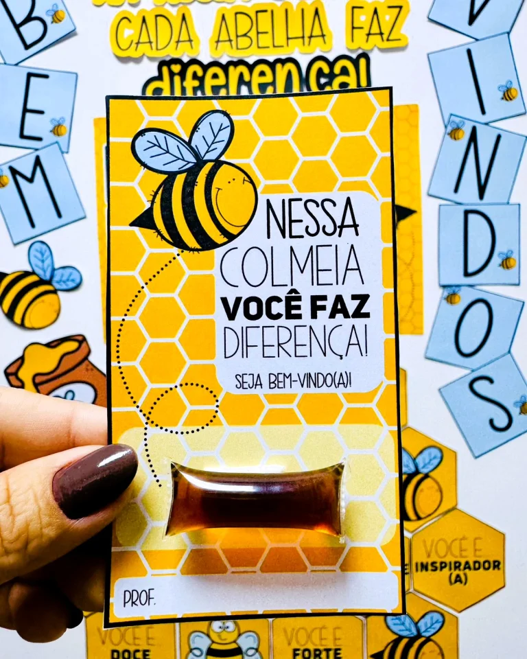 Painel Colmeia de Acolhimento da Turma — foto 3