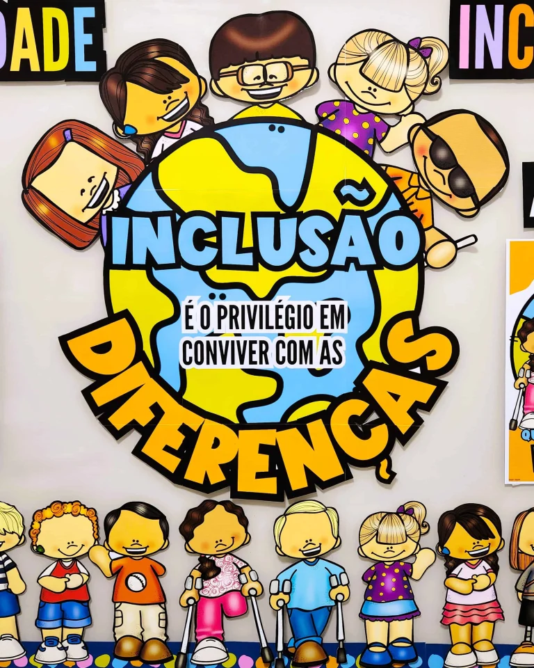 Painel Inclusão com Cartazes e Bordas — foto 8