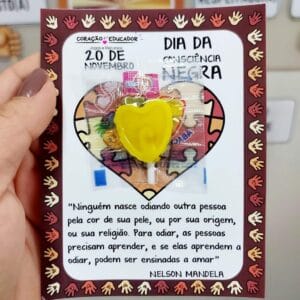 Material educativo sobre palavras com respeito e inclusão