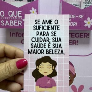 Painel Outubro Rosa – Toque de Cuidado