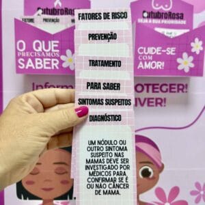 Painel Outubro Rosa – Toque de Cuidado