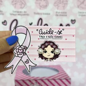 Kit Bambolê e Caixa Motivacional Outubro Rosa