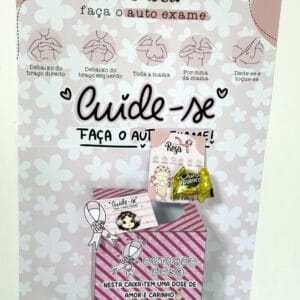 Kit Bambolê e Caixa Motivacional Outubro Rosa