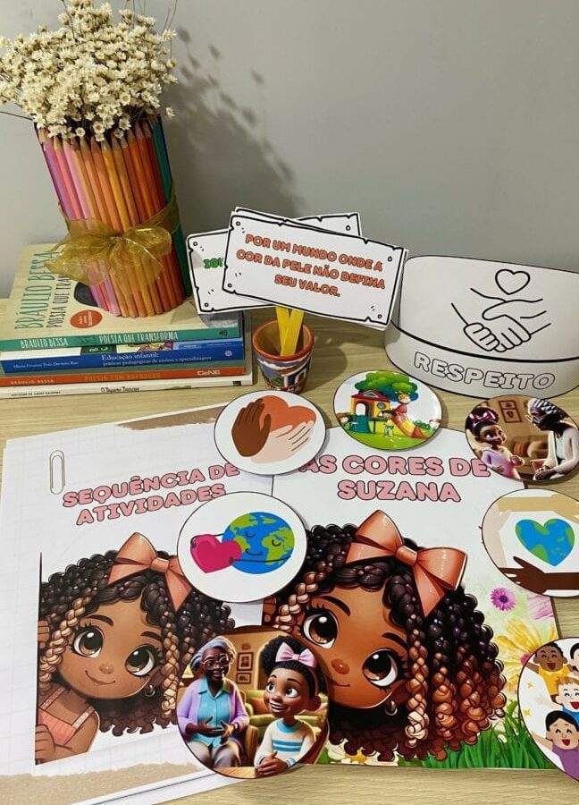 As Cores de Suzana - Consciência Negra - Pedagogia de Ideias As Cores de Suzana - Consciência Negra