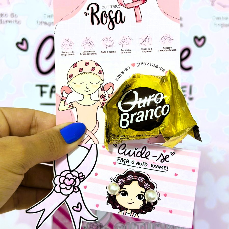 Bambolê e Caixa Motivacional - Outubro Rosa - Outubro Rosa - Pedagogia de Ideias Bambolê e Caixa Motivacional - Outubro Rosa - Outubro Rosa