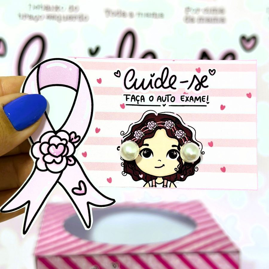 Bambolê e Caixa Motivacional - Outubro Rosa - Outubro Rosa - Pedagogia de Ideias Bambolê e Caixa Motivacional - Outubro Rosa - Outubro Rosa