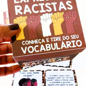 Caixa - Expressões Racistas - Consciência Negra - Pedagogia de Ideias Caixa - Expressões Racistas - Consciência Negra