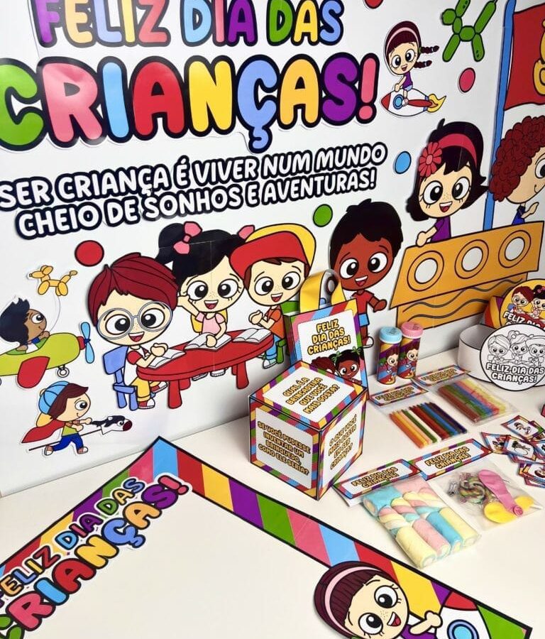 Kit Dia das Crianças - Brincar e Criar - Dia das Crianças - Pedagogia de Ideias Kit Dia das Crianças - Brincar e Criar - Dia das Crianças