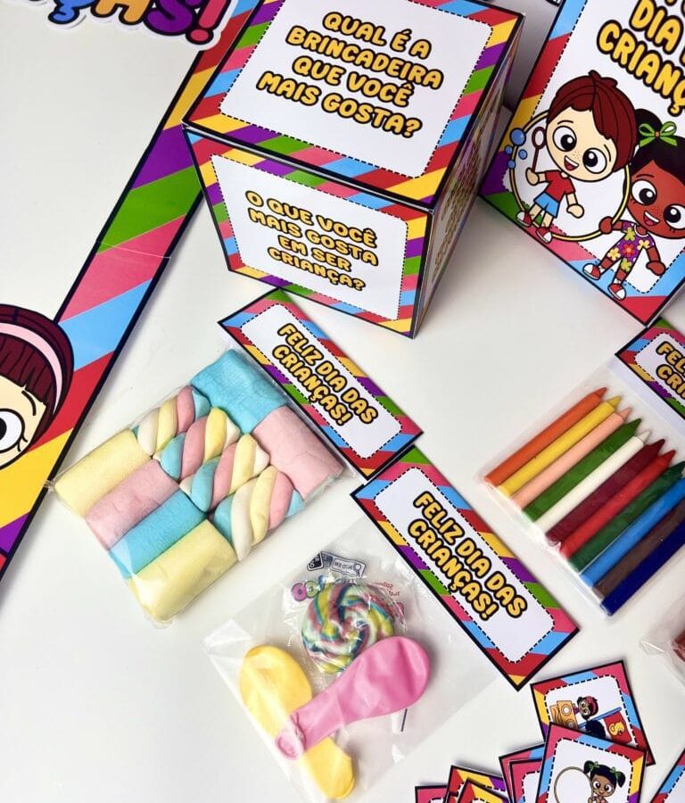 Kit Dia das Crianças - Brincar e Criar - Dia das Crianças - Pedagogia de Ideias Kit Dia das Crianças - Brincar e Criar - Dia das Crianças