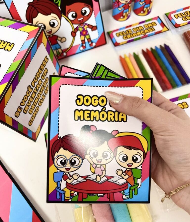 Kit Dia das Crianças - Brincar e Criar - Dia das Crianças - Pedagogia de Ideias Kit Dia das Crianças - Brincar e Criar - Dia das Crianças