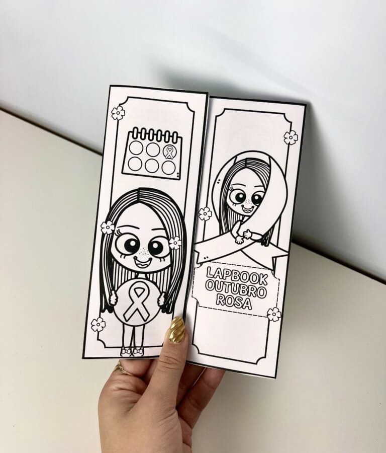Lapbook Interativo - Outubro Rosa - Outubro Rosa - Pedagogia de Ideias Lapbook Interativo - Outubro Rosa - Outubro Rosa