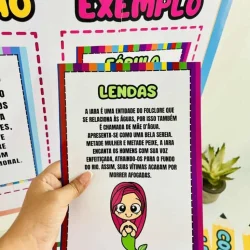 Lenda sobre a Iara, entidade do folclore brasileiro, na Pedagogia de Ideias.