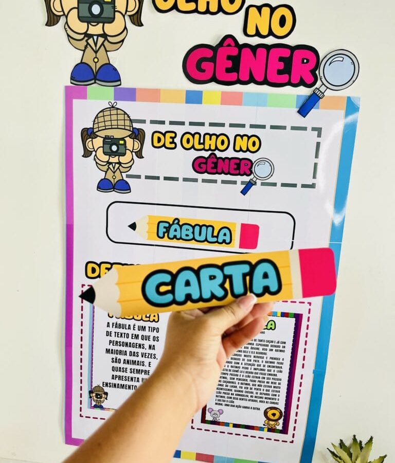 Painel de Olho no Gênero - Alfabetização - Pedagogia de Ideias Painel de Olho no Gênero - Alfabetização