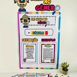 Painel de Olho no Gênero - Alfabetização - Pedagogia de Ideias Painel de Olho no Gênero - Alfabetização