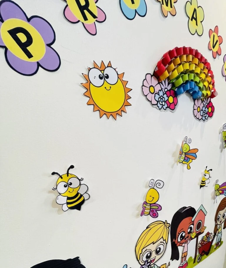 Painel Primavera com Flores e Borboletas — foto 2