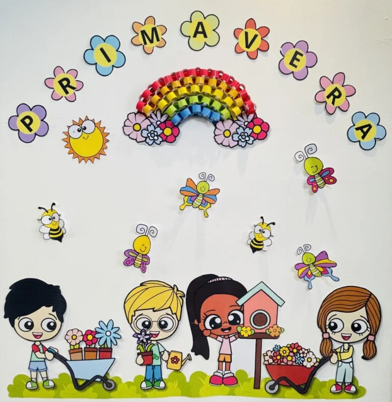 Painel Primavera com Flores e Borboletas — foto 1