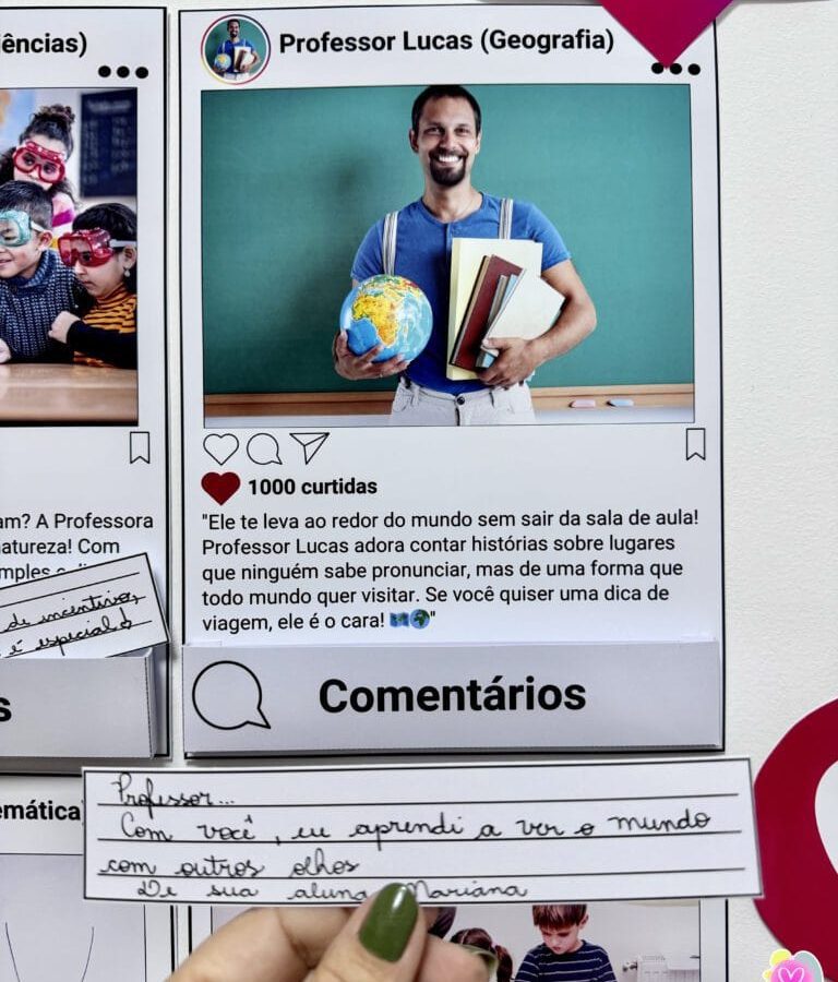 Profgram - Painel Interativo dos Professores - Dia dos Professores - Pedagogia de Ideias Profgram - Painel Interativo dos Professores - Dia dos Professores