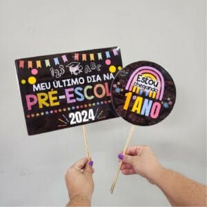 Plaquinha - Aula da Saudade - 2024