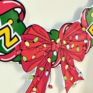 Decoração para bambolê temática de Natal! Ideal para fotos e eventos escolares. Prática, criativa e perfeita para um Natal inesquecível. 🎄