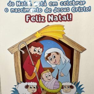 Painel de Natal Presépio