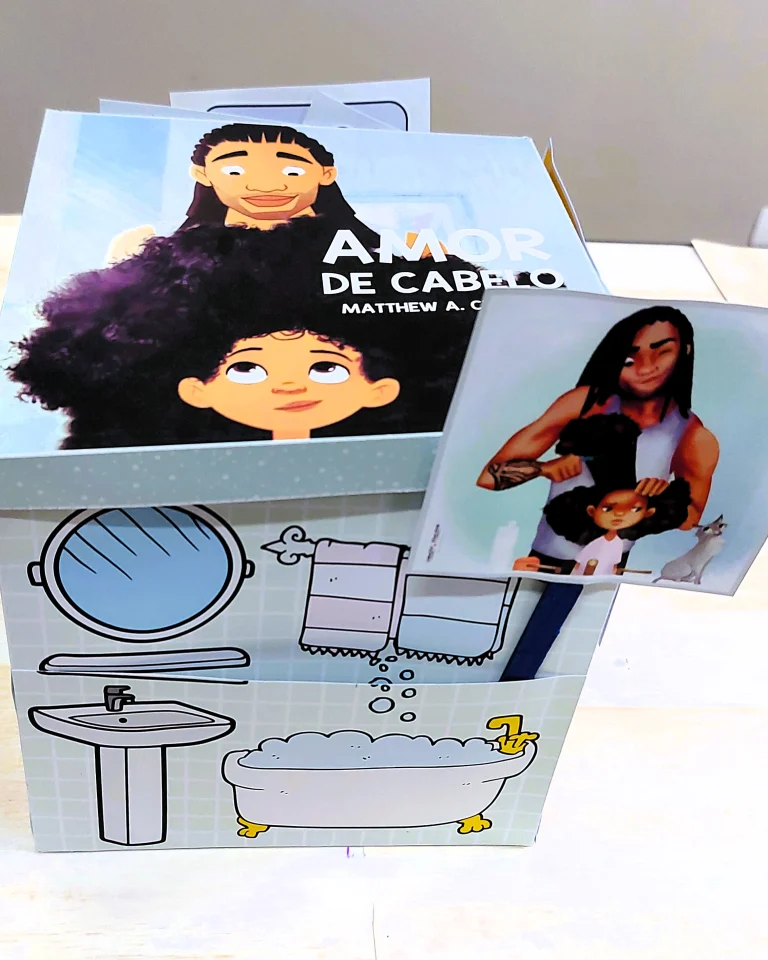 História na Caixa Amor de Cabelo — foto 10