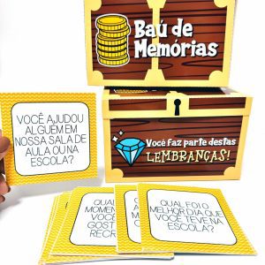 Baú de Memórias - Aula da Saudade - Atividades de Sala de Aula