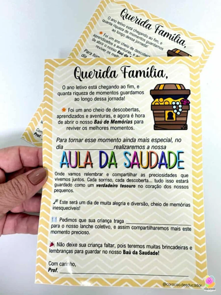 Baú de Memórias para Aula da Saudade — foto 3