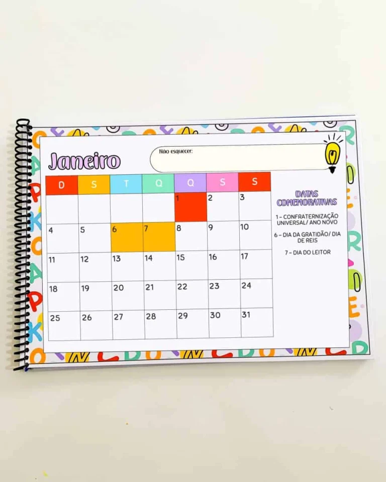 Calendário Datas Comemorativas Escolares 2026 — foto 2