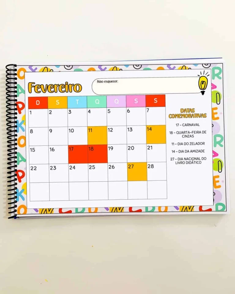 Calendário Datas Comemorativas Escolares 2026 — foto 4