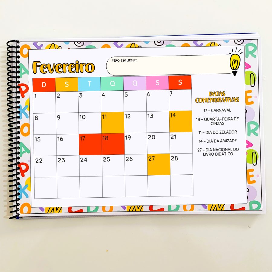 Calendário Datas Comemorativas 2026 - Organização e Planejamento - Pedagogia de Ideias Calendário Datas Comemorativas 2026 - Organização e Planejamento