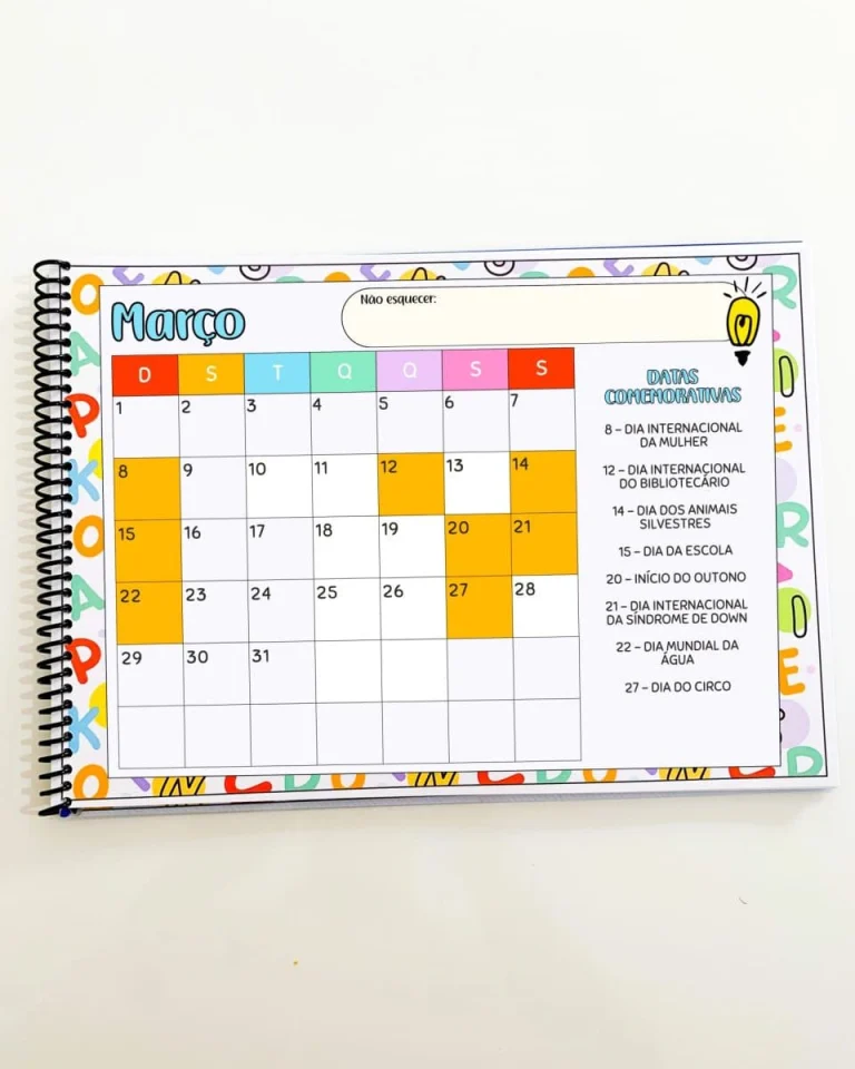 Calendário Datas Comemorativas Escolares 2026 — foto 6