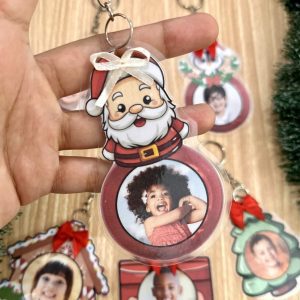 Chaveiros Natalinos Personalizáveis