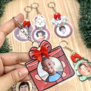 Chaveiros Natalinos Personalizáveis