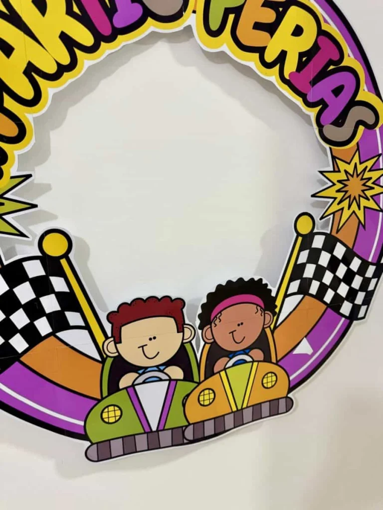 Decoração de Bambolê Partiu Férias — foto 3