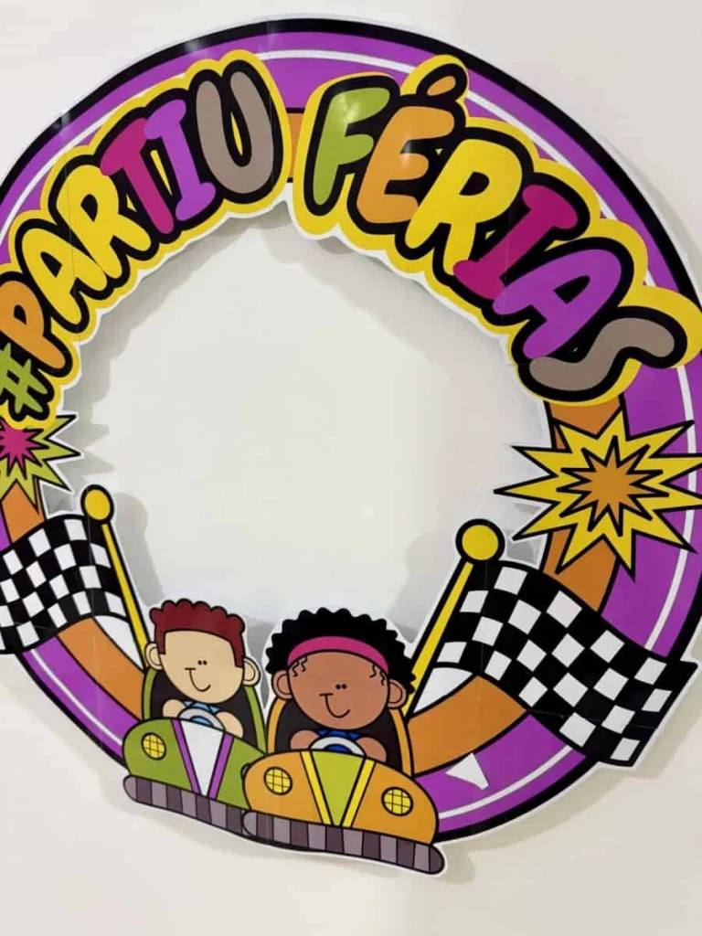 Decoração de Bambolê Partiu Férias — foto 6