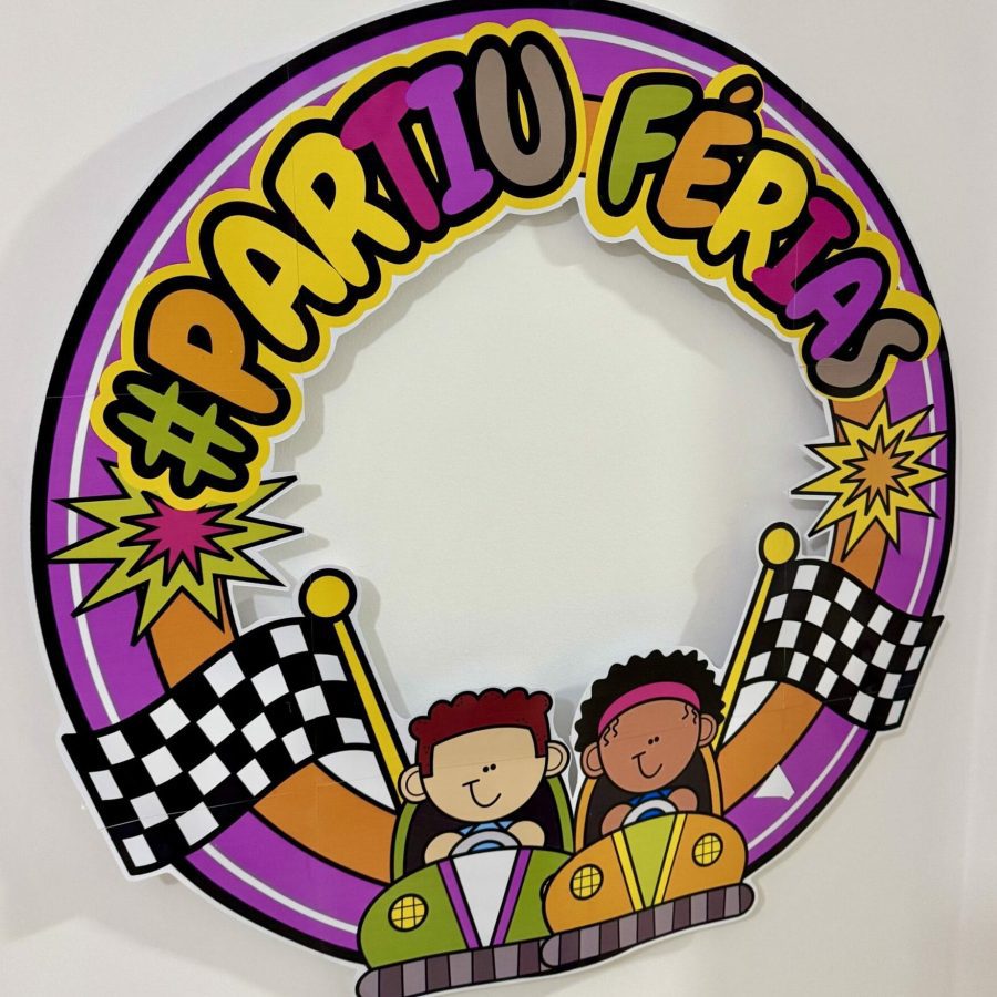 Decoração para Bambolê - Tema #PartiuFérias - Férias