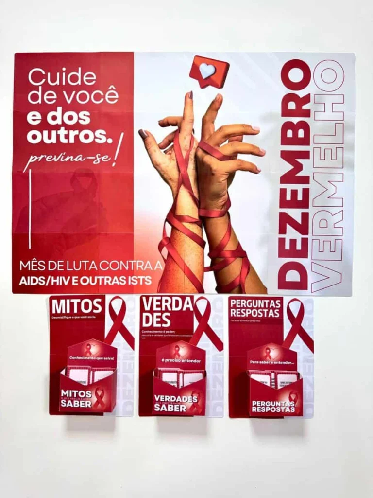 Painel Informativo Dezembro Vermelho sobre HIV/AIDS — foto 2