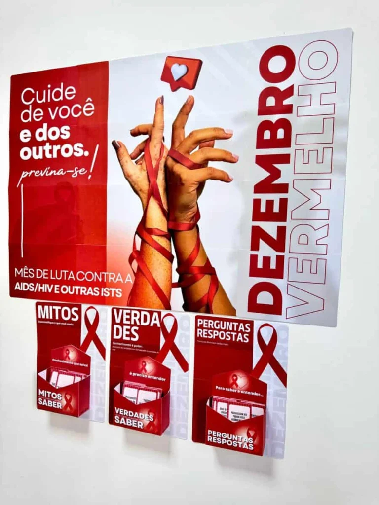 Painel Informativo Dezembro Vermelho sobre HIV/AIDS — foto 4