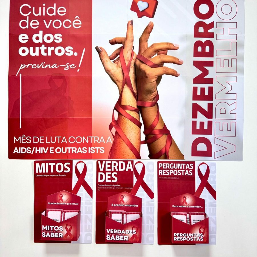 Dezembro Vermelho - Painel Informativo - Dezembro Vermelho - Pedagogia de Ideias Dezembro Vermelho - Painel Informativo - Dezembro Vermelho