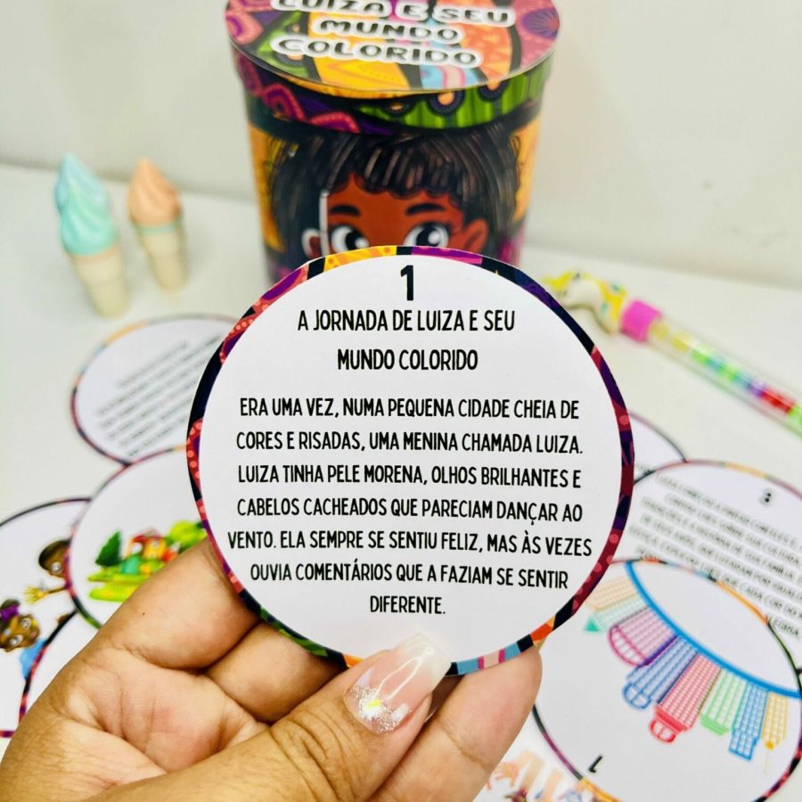 História na Lata - A jornada de Luiza - Consciência Negra - Pedagogia de Ideias História na Lata - A jornada de Luiza - Consciência Negra