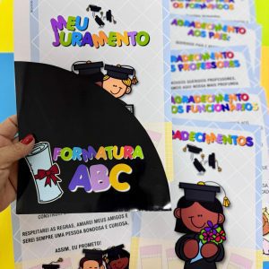 Kit de Formatura ABC - Formatura - Pedagogia de Ideias Kit de Formatura ABC - Formatura