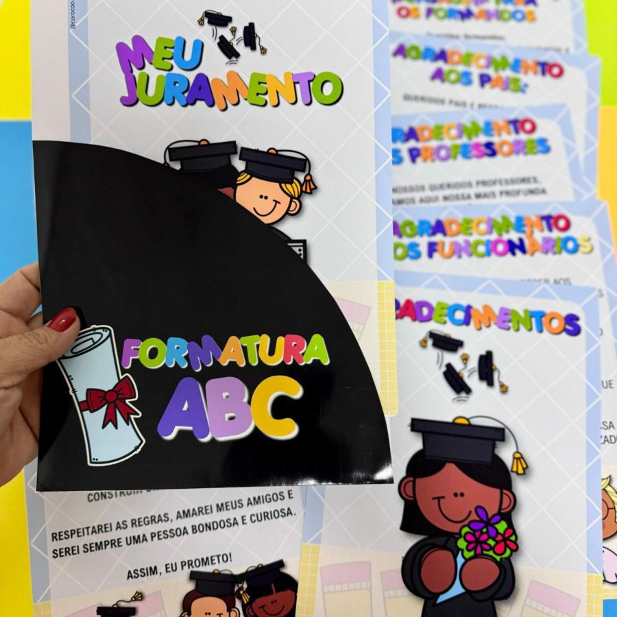 Kit de Formatura ABC - Formatura - Pedagogia de Ideias Kit de Formatura ABC - Formatura