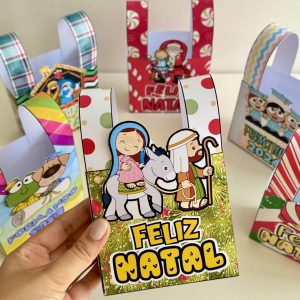 Kit de Sacolinhas - Lembrancinhas de Final de Ano