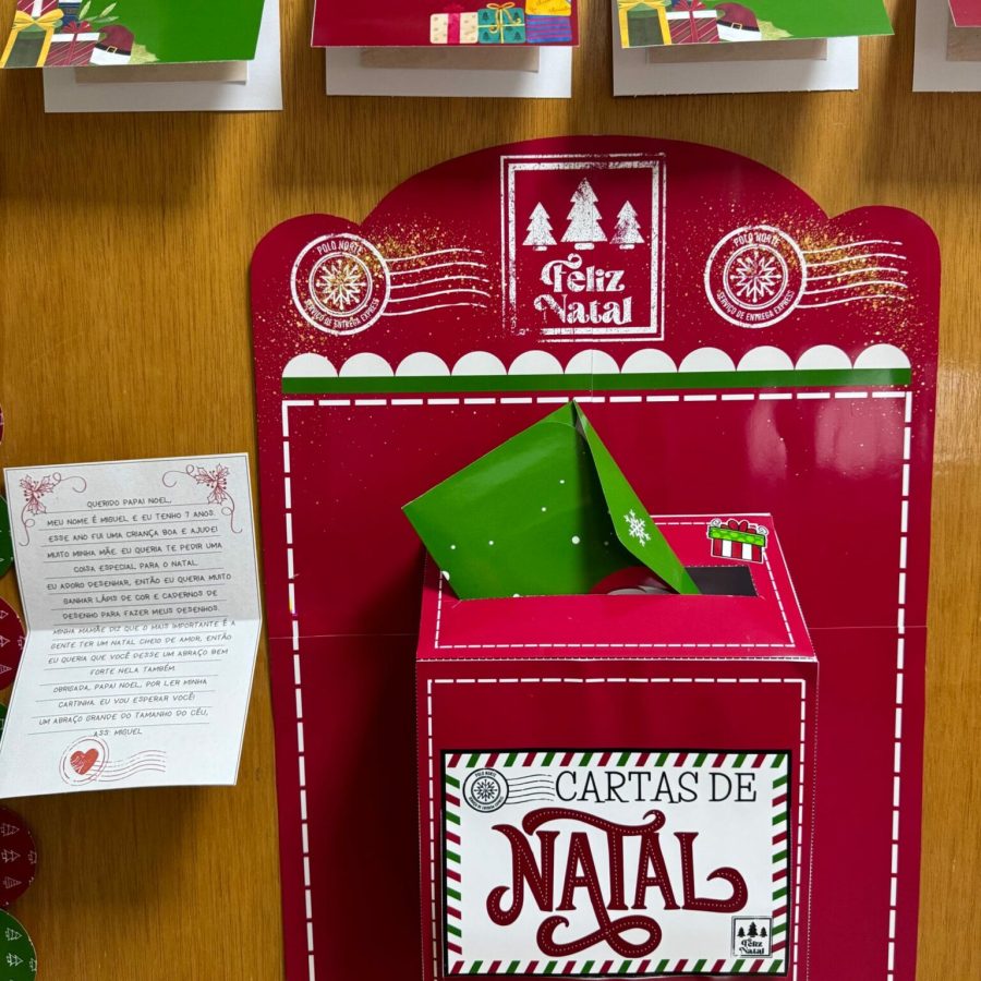 Painel - Cartas de Natal - Natal - Pedagogia de Ideias Painel - Cartas de Natal - Natal