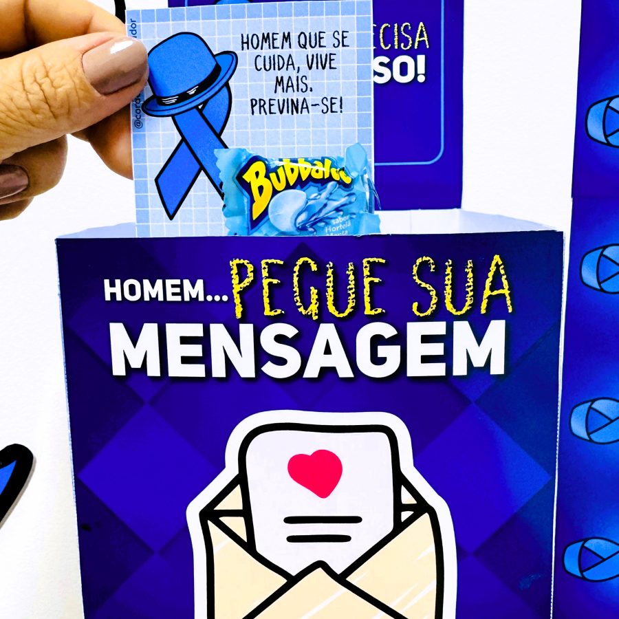 Painel Novembro Azul - Novembro Azul - Pedagogia de Ideias Painel Novembro Azul - Novembro Azul