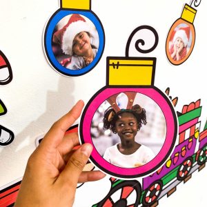 Painel Tema Feliz Natal - Editável com Foto - Natal - Pedagogia de Ideias Painel Tema Feliz Natal - Editável com Foto - Natal