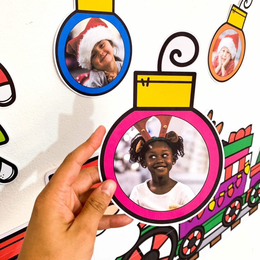 Painel Tema Feliz Natal - Editável com Foto - Natal - Pedagogia de Ideias Painel Tema Feliz Natal - Editável com Foto - Natal
