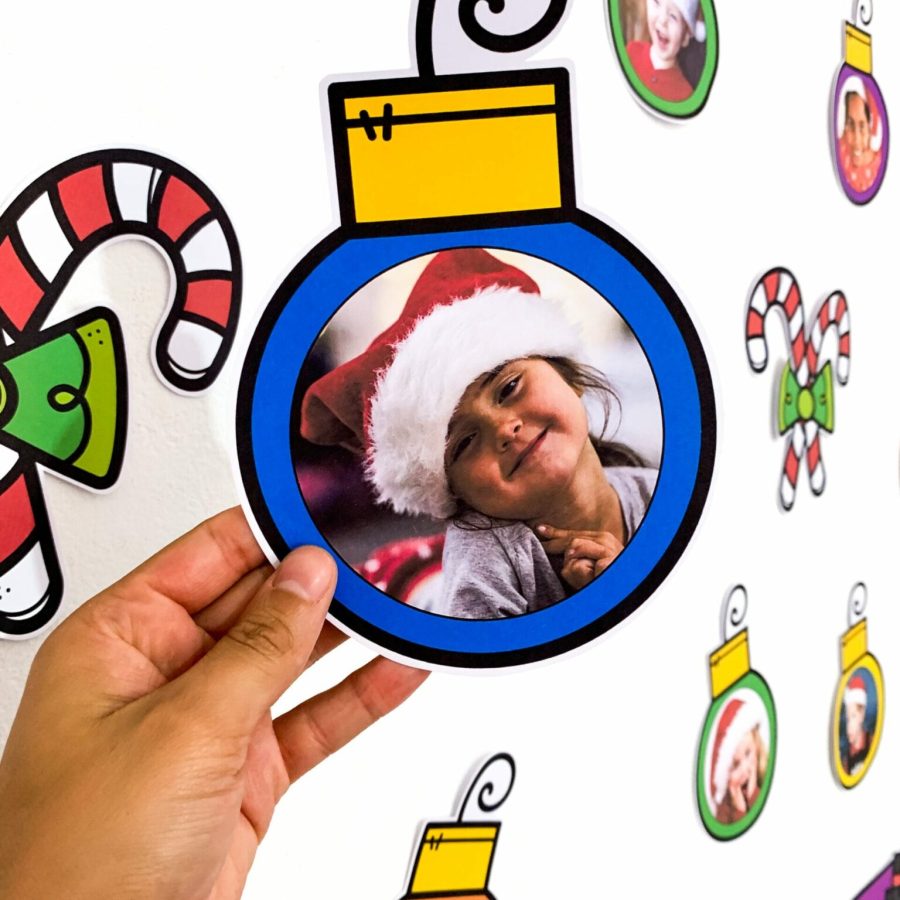Painel Tema Feliz Natal - Editável com Foto - Natal - Pedagogia de Ideias Painel Tema Feliz Natal - Editável com Foto - Natal
