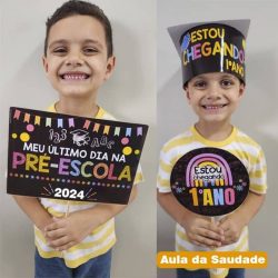 Plaquinhas - Aula da Saudade - Aula da Saudade