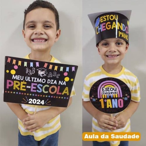 Plaquinhas - Aula da Saudade - Aula da Saudade